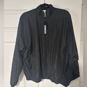 Reebok Women's Black Windbreaker Jacket